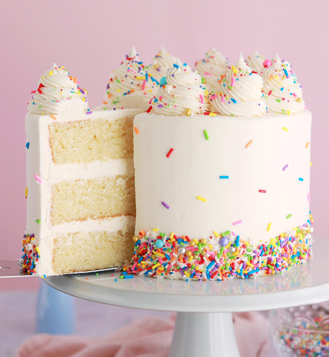 Vanilla & Cream Cake
