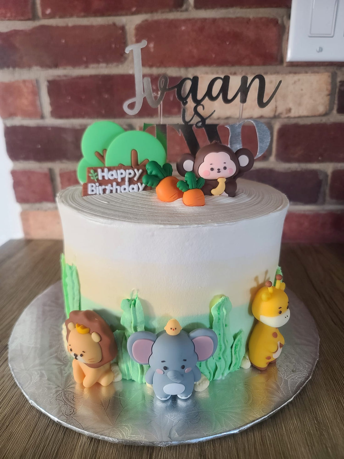 Day at the zoo - Cake Design