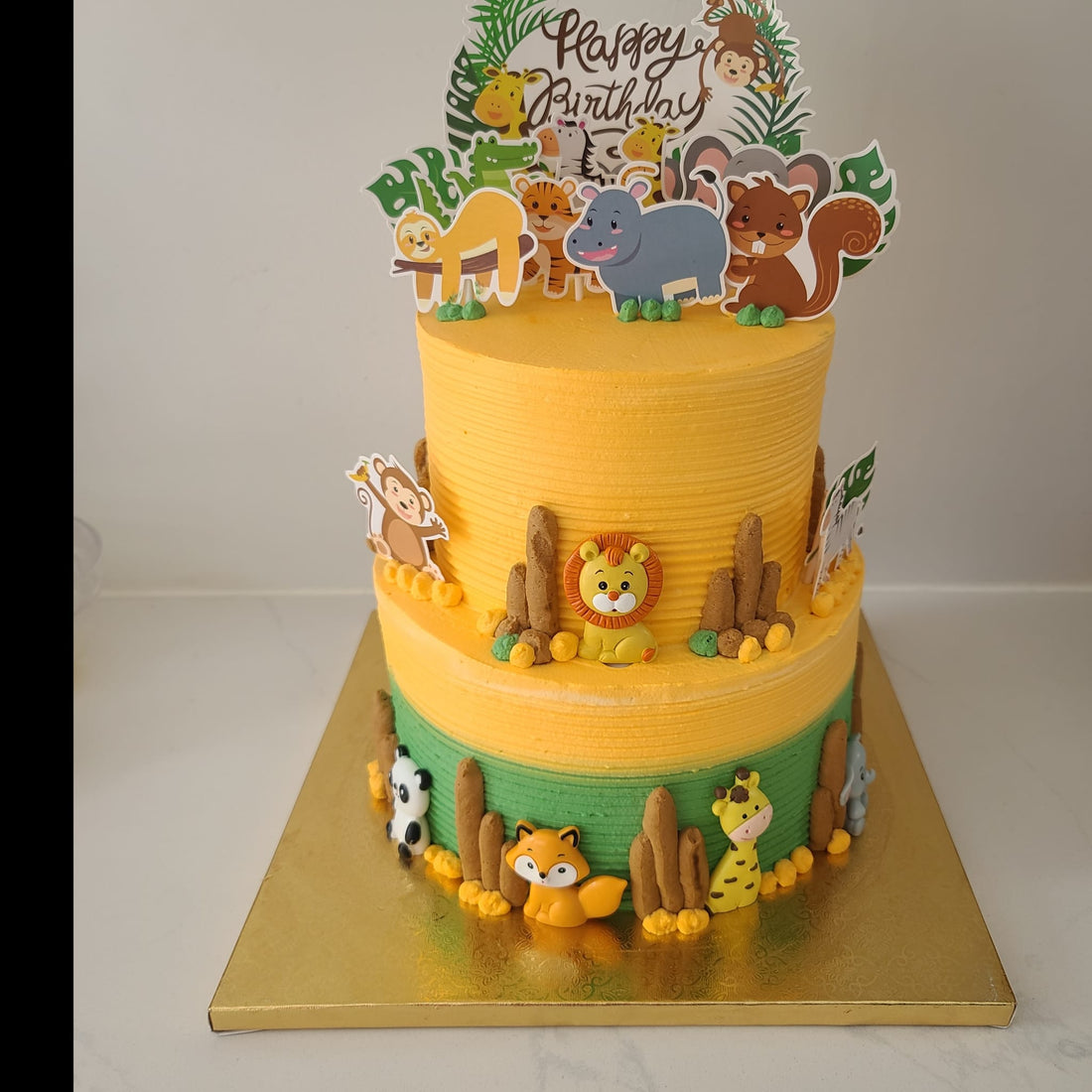 Double Safari - Cake Design