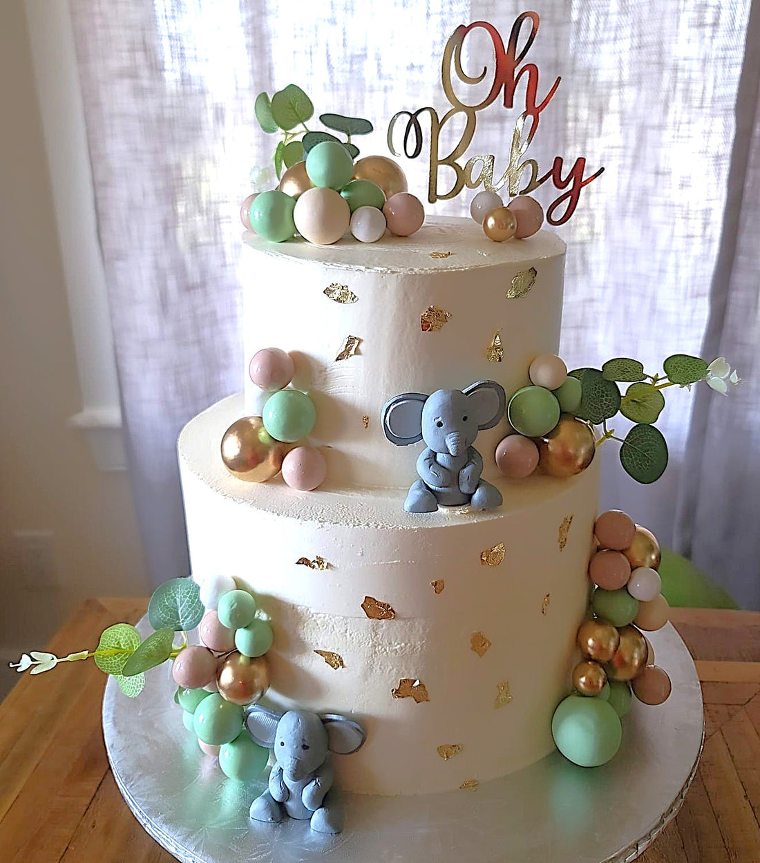 Elephant & Green - Cake Design
