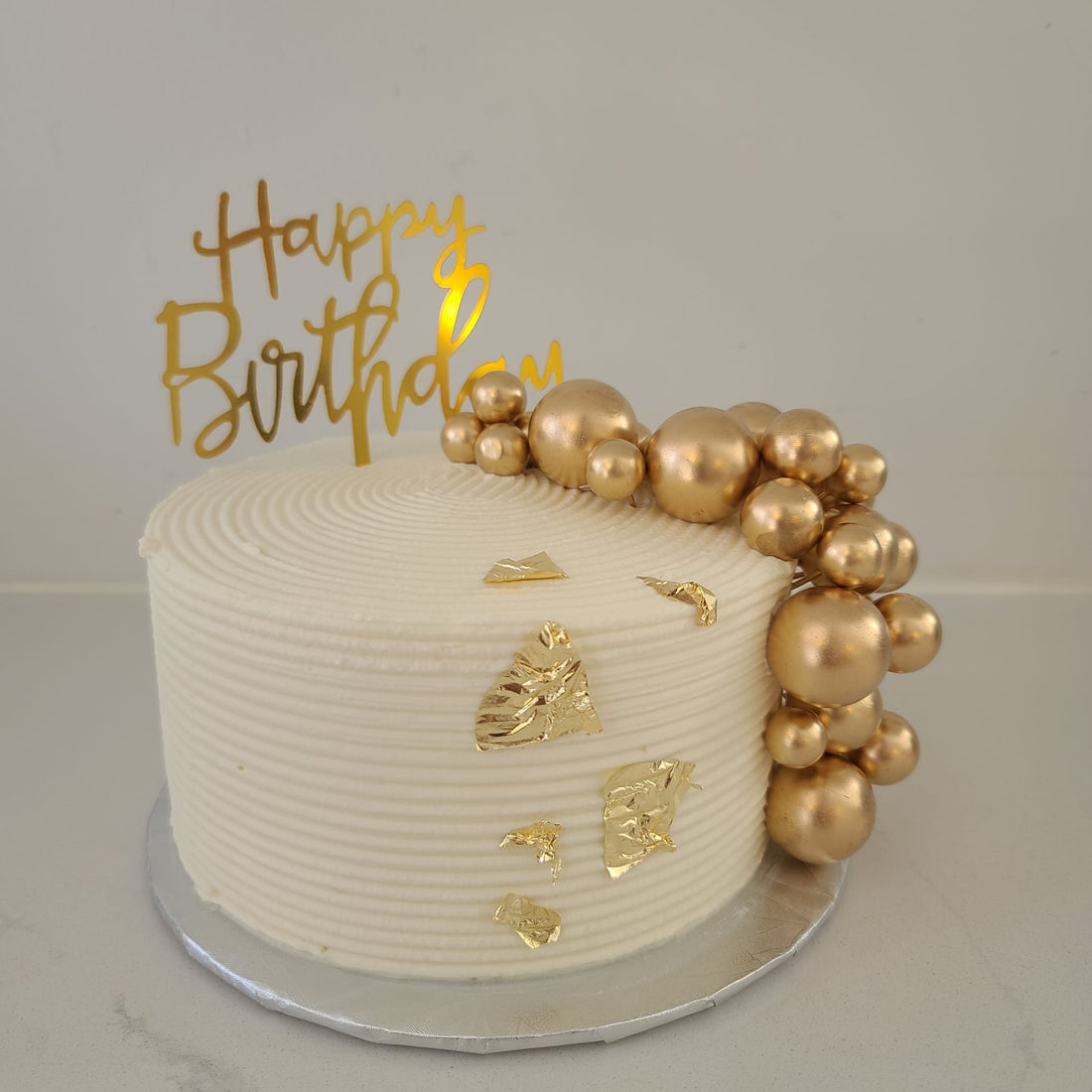 Golden Bubble - Cake Design
