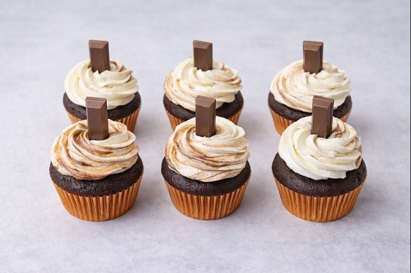 Kit Kat Cupcakes