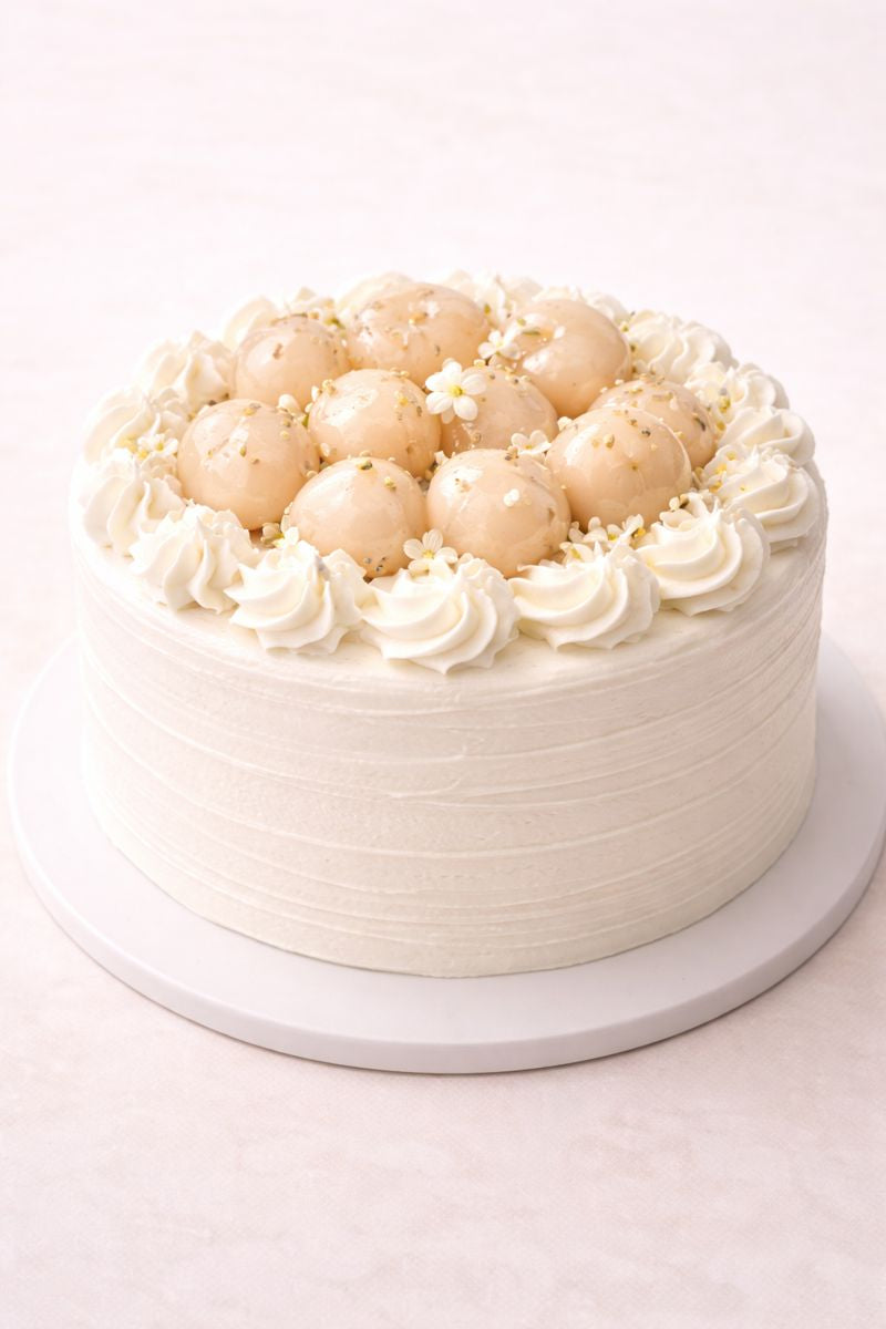 Litchi & Cream Cake