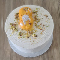 Mango Rasmalai Cake