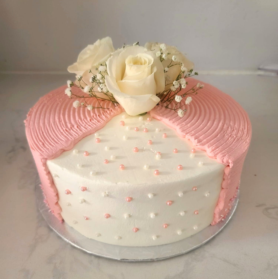Pink Fault Line - Cake Design