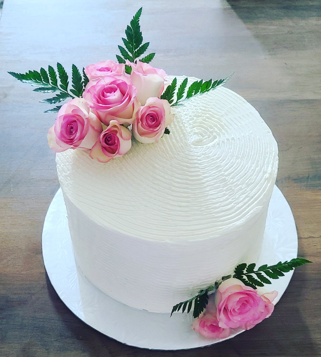 Pink Fern - Cake Design
