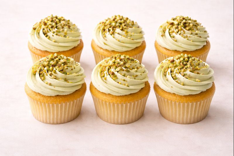 Pistachio Cupcakes