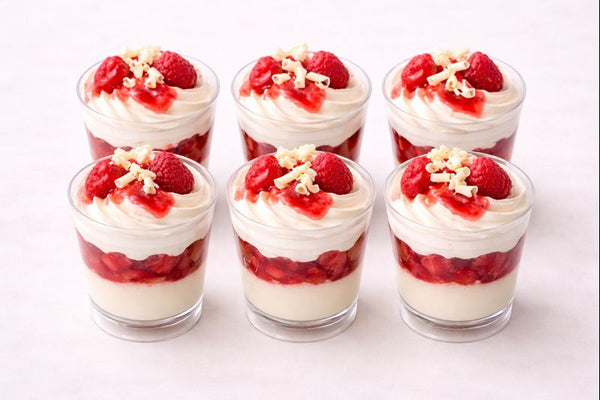 Raspberry & White Chocolate Trifle