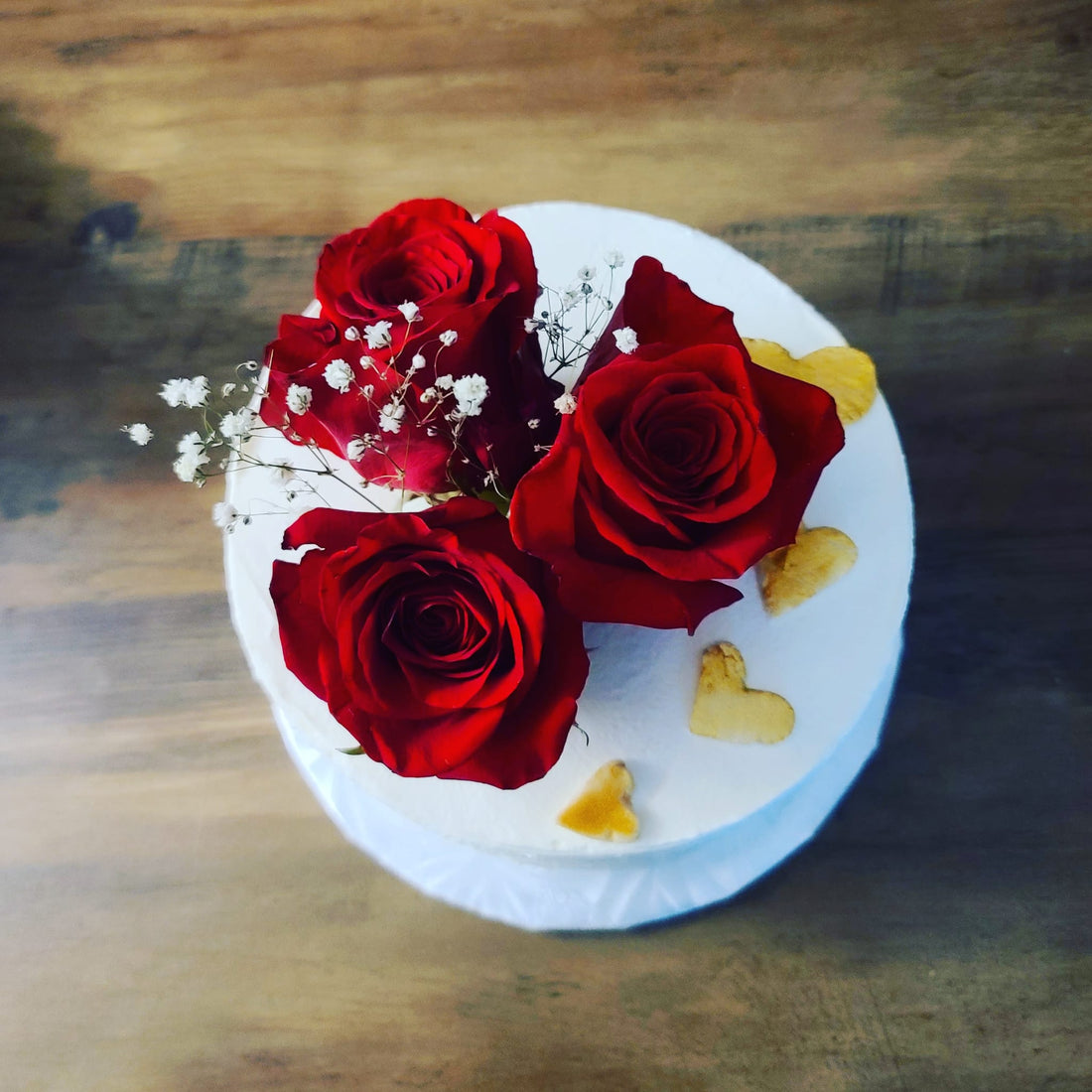 Roses & Hearts - Cake Design