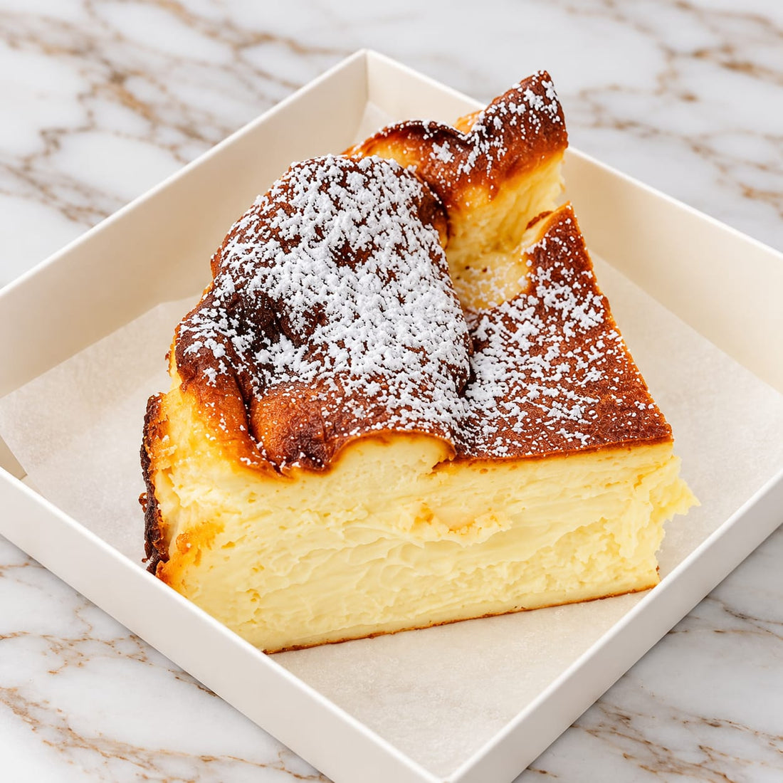 BURNT BASQUE CHEESECAKE