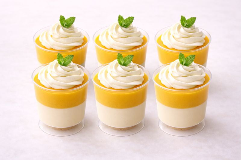 Mango and White Chocolate Pannacotta