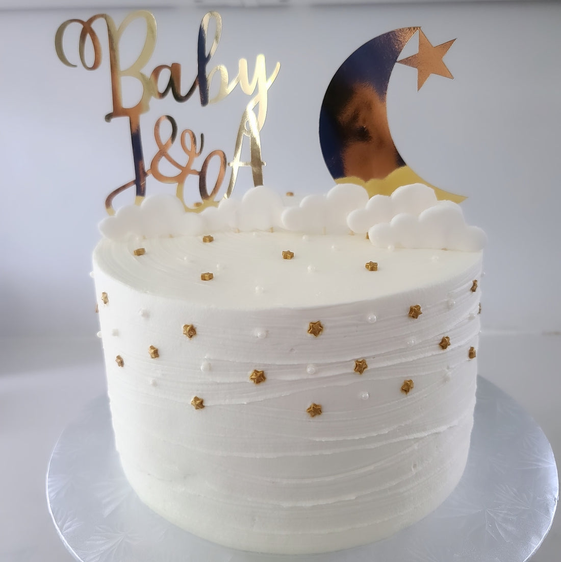 Moon, Stars & Clouds - Cake designs