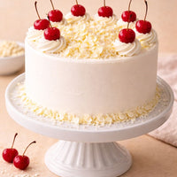 White Forest Cake