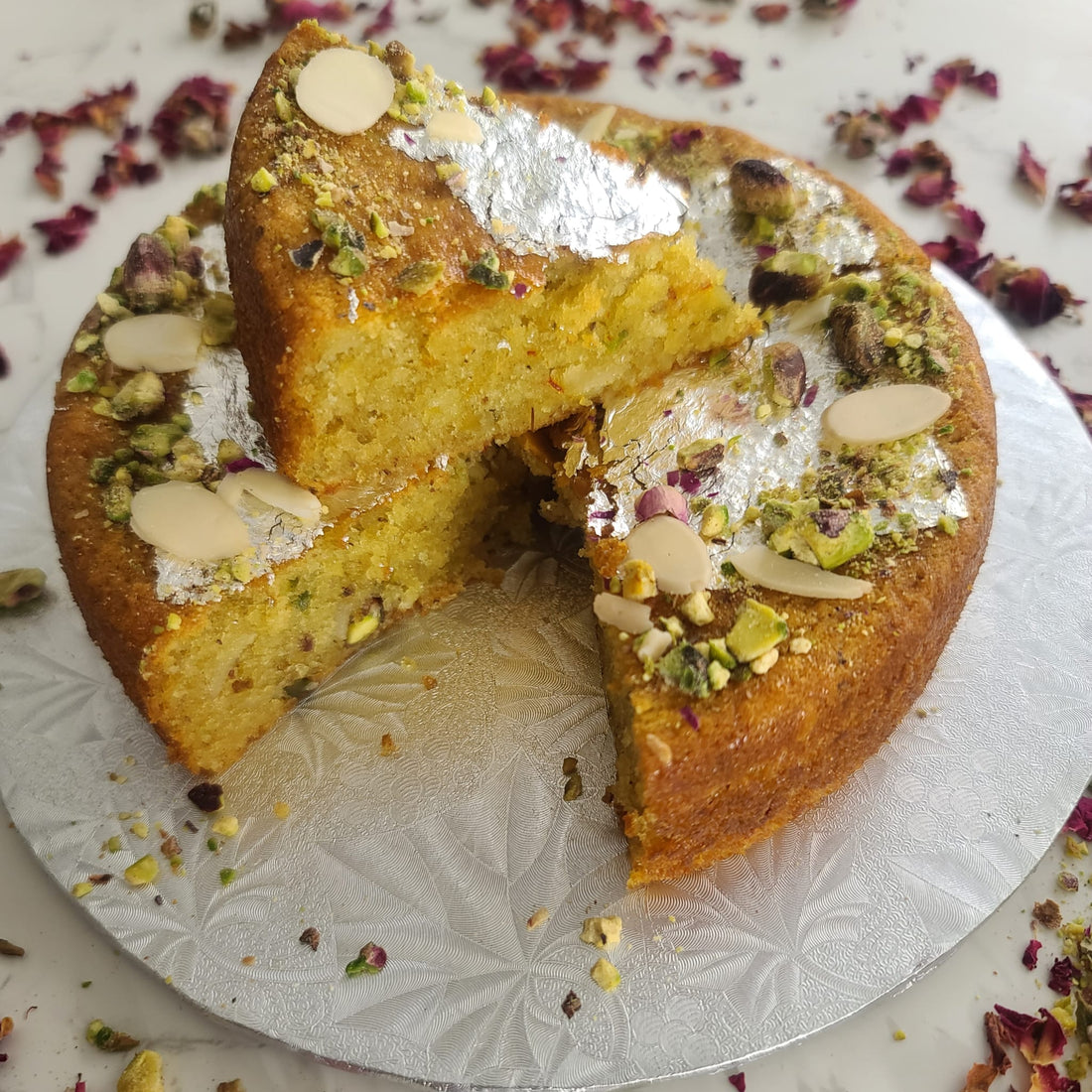 Zaffrani Mithai Cake